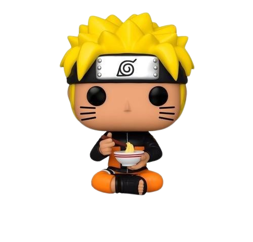 funko de naruto comiendo ramen
