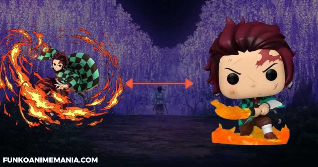 tanjiro kamado hinokami kagura dance funko pop
