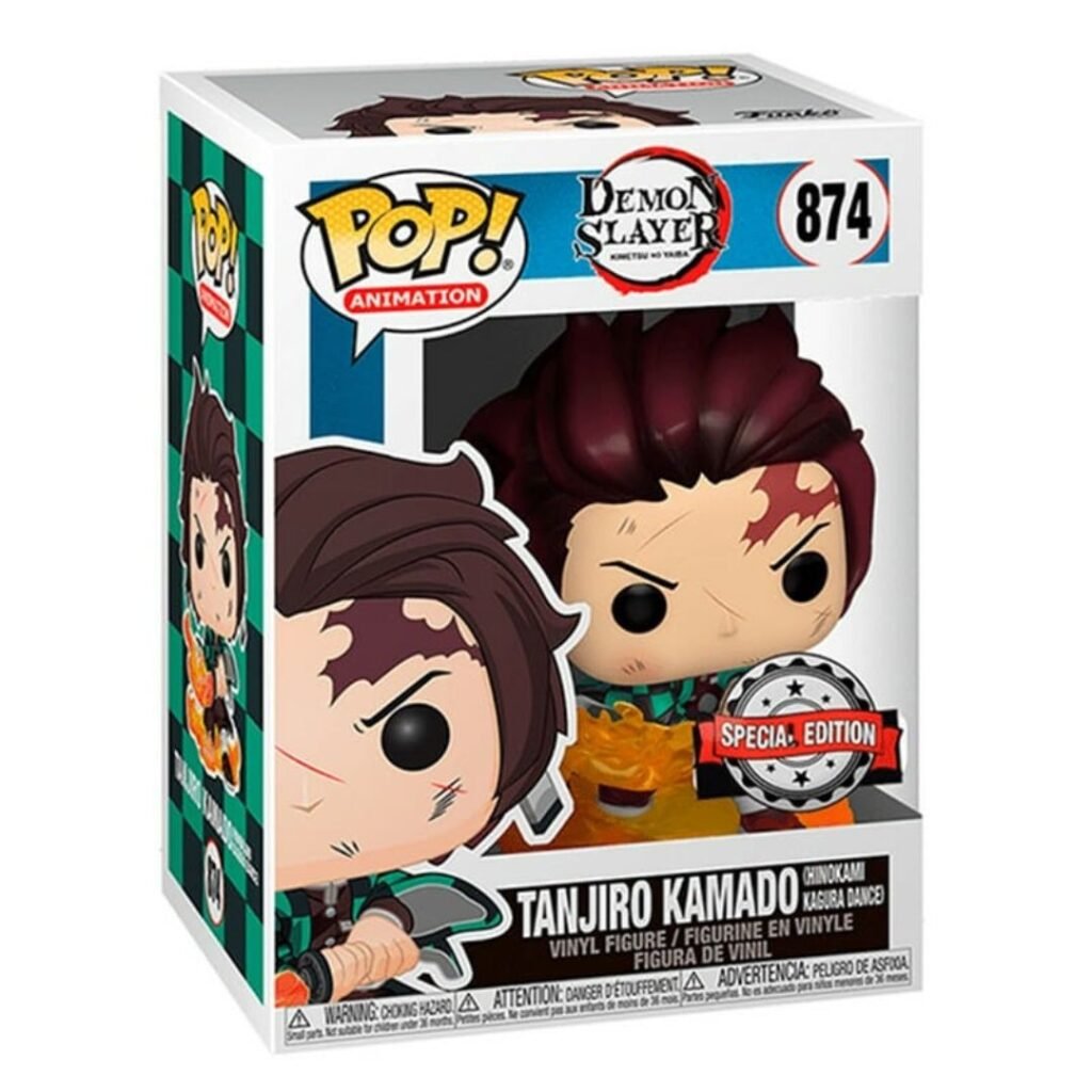 funko pop animation demon slayer - tanjiro kamado