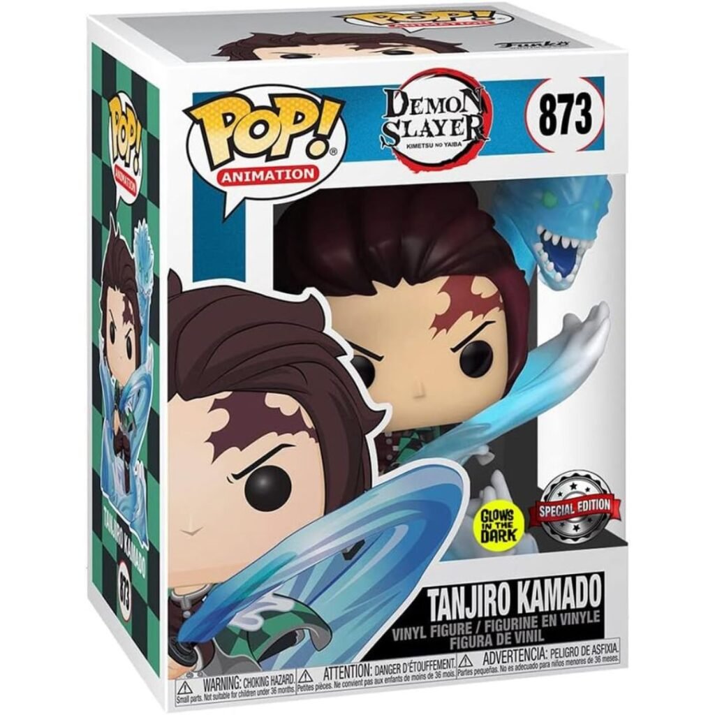 tanjiro dragon de agua funko
