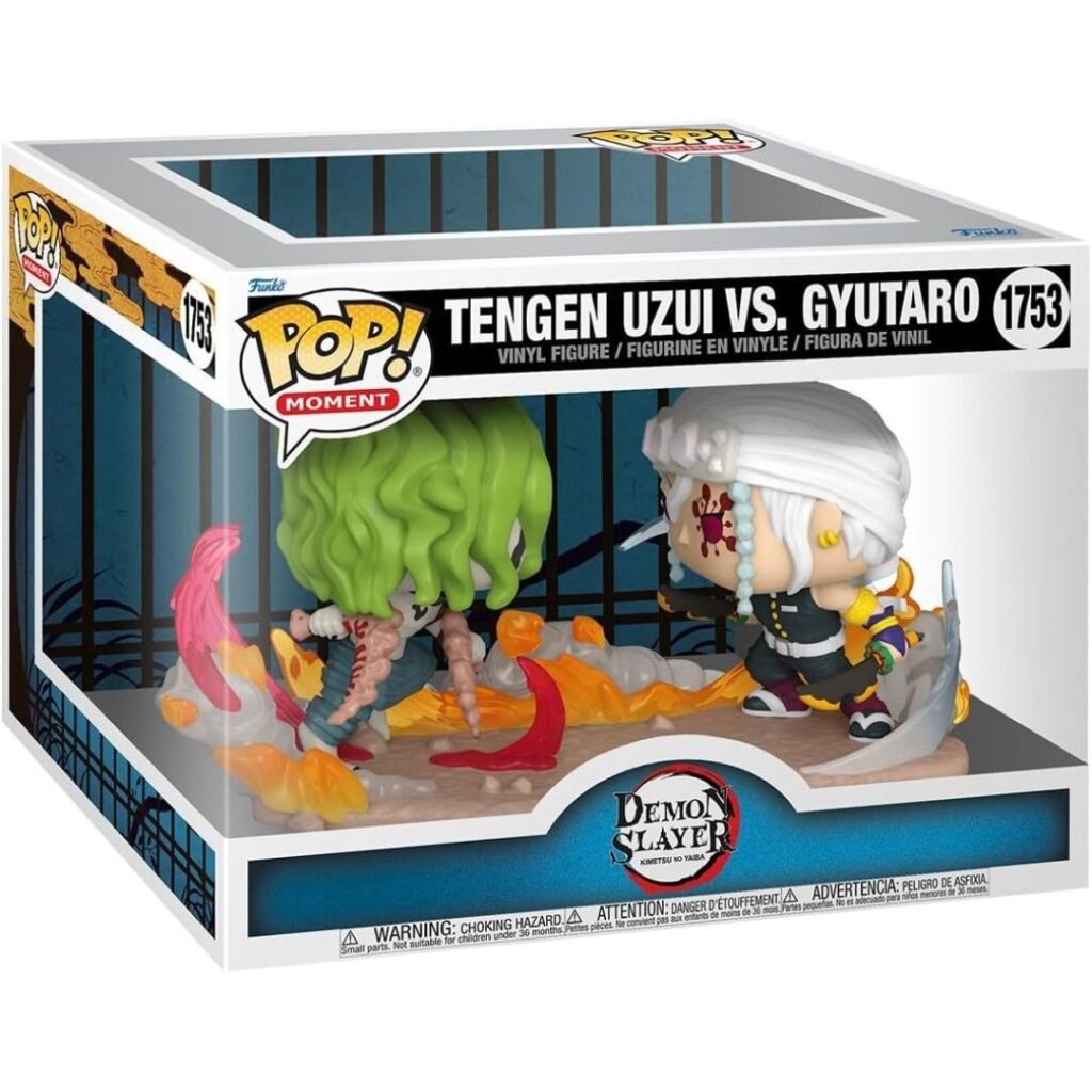tengen uzui vs gyutaro funko pop